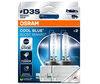 Lâmpadas Xénon D3S Osram Xenarc Cool Blue Boost 7000K ref: 66340CBB-2HB em embalagens de 2 lâmpadas