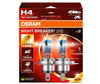 Lâmpadas H4 OSRAM Night Breaker® 220 - 64193NB220-2HB -Duo Box