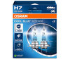 Par de lâmpadas Osram H7 Cool blue Intense Next Gen LED 5000K