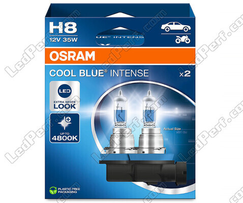 Par de lâmpadas Osram H8 Cool blue Intense Next Gen LED 4800K