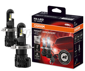 Kit Lâmpadas H7 LED Osram Night Breaker Homologadas - 64210DWNB