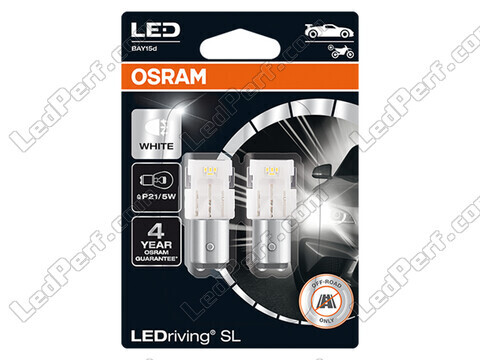 Lâmpadas LED P21/5W Osram LEDriving® SL White 6000K - BAY15d