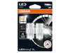 Lâmpadas LED laranjas W21W / WY21W Osram LEDriving® SL - W3x16d