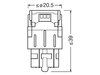 Lâmpadas LED W21/5W Osram LEDriving® SL White 6000K - W3x16q