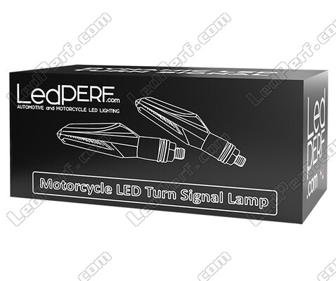 Embalagem dos piscas LED dinâmicos + luzes diurnas para Honda Rebel 125