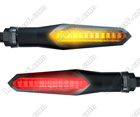 Piscas LED dinâmicos 3 em 1 para Kawasaki VN 900 Custom