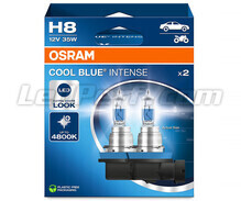 Par de lâmpadas H8 Osram Cool Blue Intense - 64212CBN-2HB