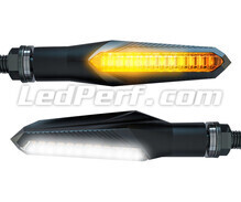 Piscas LED dinâmicos + Luzes diurnas para Suzuki Van Van 125