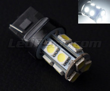 Lâmpada 7440 - W21W - T20 a 13 LEDs brancos Alta potência Casquilho W3x16d