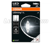 Lâmpada tubular/festoon LED Osram Ledriving SL 41mm C10W - White 6000K