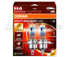 Pack de 2 lâmpadas H4 OSRAM Night Breaker® 220 - 64193NB220-2HB