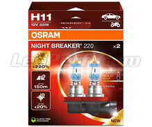 Pack de 2 lâmpadas H11 OSRAM Night Breaker® 220 - 64211NB220-2HB